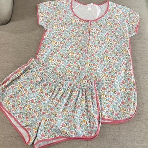 Floral Print Women's Pajama Set